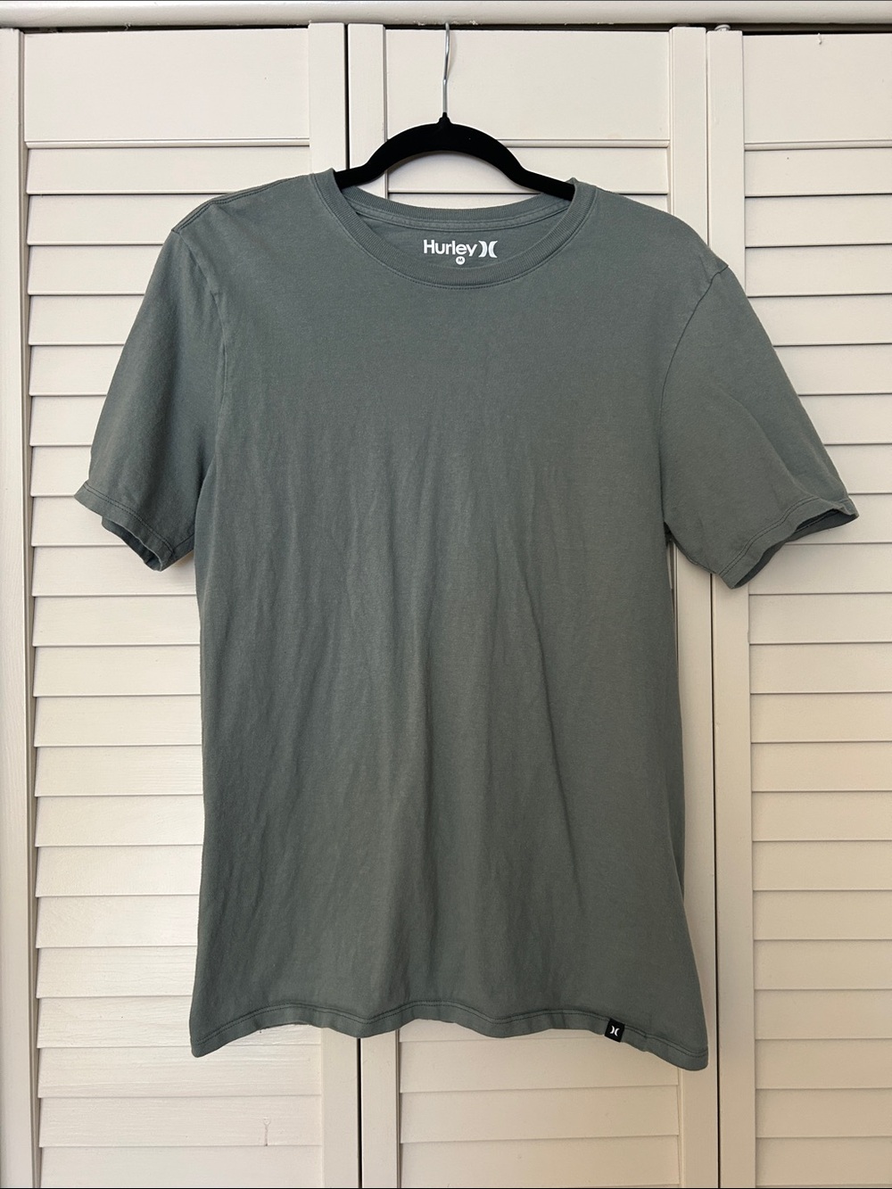 Hurley Men's Cotton Green Short Sleeve Tee Size M